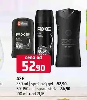 Terno Axe spray, stick nabídka