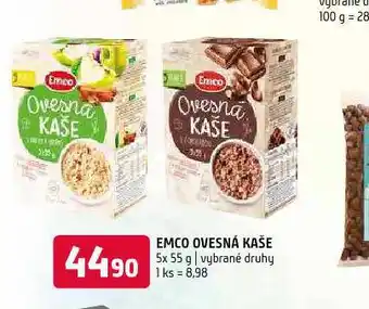 Terno Emco ovesná kaše nabídka