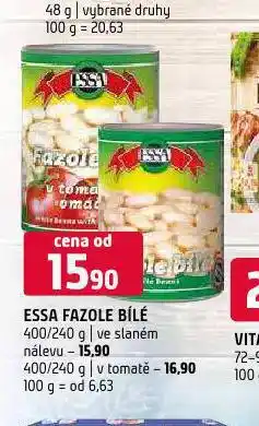 Terno Essa fazole bílé v tomatě nabídka