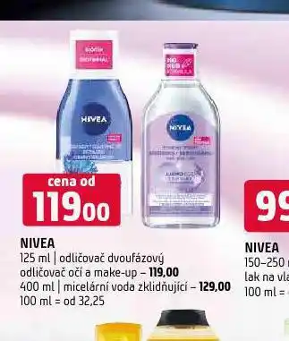 Terno Nivea micelární voda nabídka