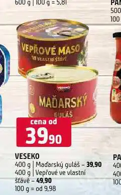 Terno Veseko maďarský guláš nabídka