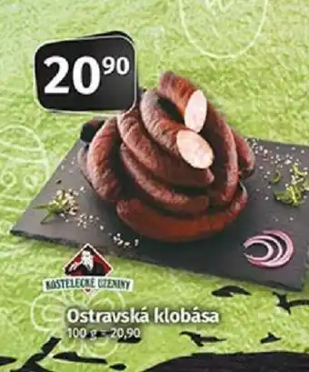 COOP TIP Ostravská klobása nabídka