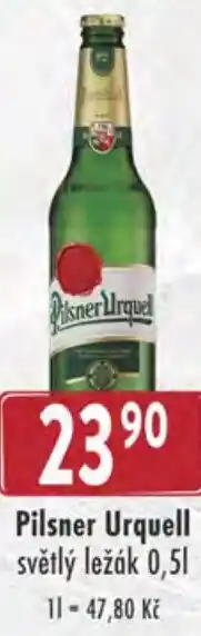 Astur&Qanto Pilsner Urquell světlý ležák 0,5L nabídka