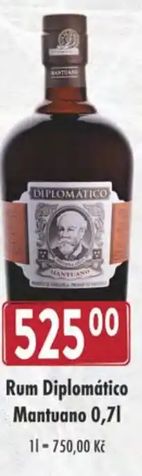 Astur&Qanto Rum Diplomático Mantuano 0,7L nabídka