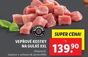 Lidl VEPŘOVÉ KOSTKY NA GULÁŠ XXL nabídka