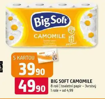 Terno Big soft camomile toaletní papír nabídka