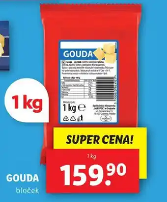 Lidl GOUDA nabídka