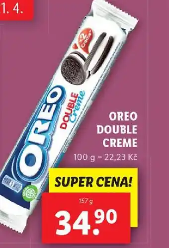 Lidl OREO DOUBLE CREME nabídka
