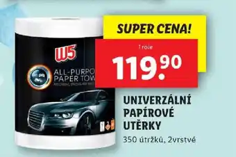 Lidl UNIVERZÁLNÍ PAPÍROVÉ UTĚRKY nabídka