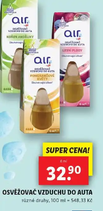 Lidl OSVĚŽOVAČ VZDUCHU DO AUTA nabídka