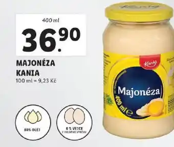 Lidl MAJONÉZA KANIA nabídka