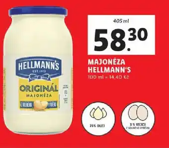 Lidl MAJONÉZA HELLMANN'S nabídka