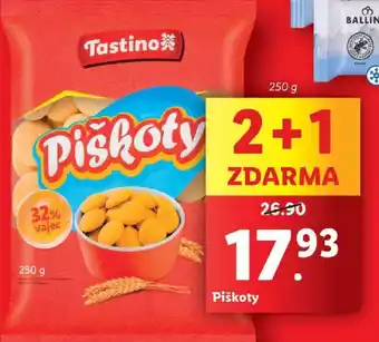 Lidl Piškoty nabídka