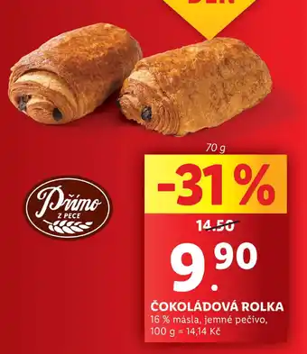 Lidl ČOKOLÁDOVÁ ROLKA nabídka