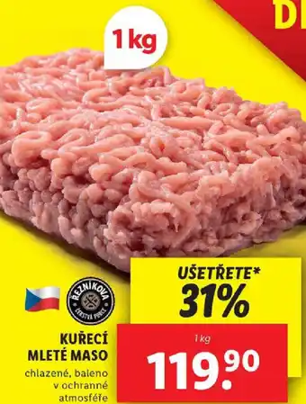 Lidl KUŘECÍ MLETÉ MASO nabídka