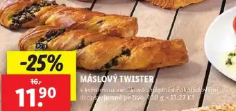 Lidl MÁSLOVÝ TWISTER nabídka