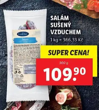 Lidl SALÁM SUŠENÝ VZDUCHEM nabídka