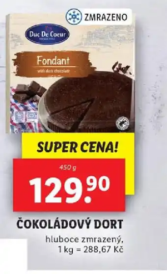 Lidl ČOKOLÁDOVÝ DORT nabídka