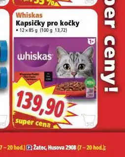 Norma Whiskas kapsičky pro kočky nabídka