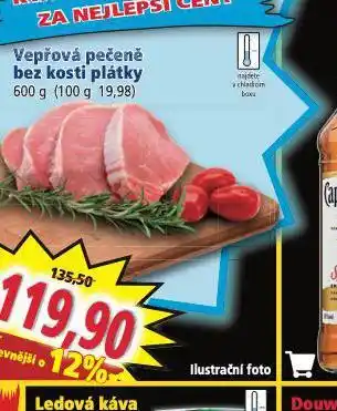 Vepřová pečeně bez kosti plátky
