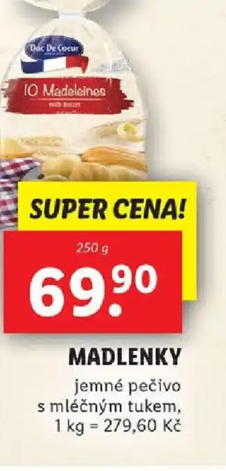 Lidl MADLENKY nabídka