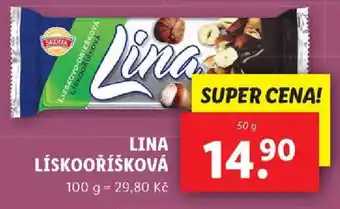 Lidl LINA LÍSKOOŘÍŠKOVÁ nabídka