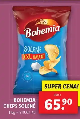 Lidl BOHEMIA CHIPS SOLENÉ nabídka