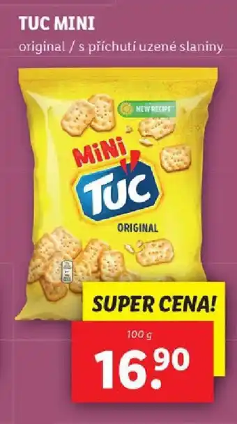 Lidl TUC MINI nabídka