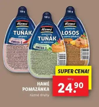 Lidl HAMÉ POMAZÁNKA nabídka