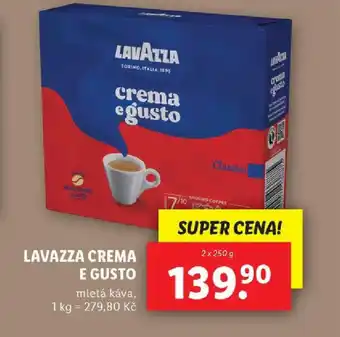 Lidl LAVAZZA CREMA E GUSTO nabídka