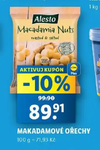 Lidl MAKADAMOVÉ OŘECHY nabídka