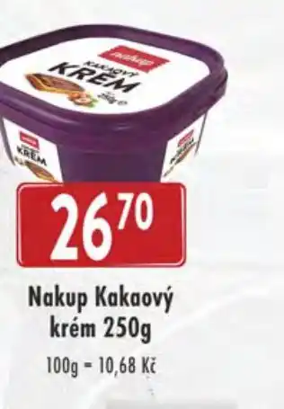 Astur&Qanto Nakup Kakaový krém 250g nabídka