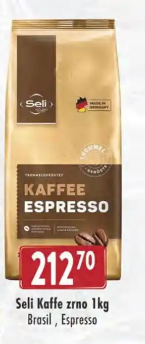 Astur&Qanto Seli Kaffe zrno 1kg Brasil, Espresso nabídka