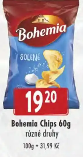 Astur&Qanto Bohemia Chips 60g nabídka