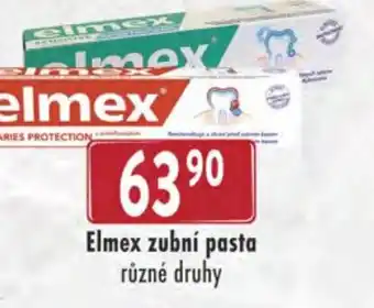 Astur&Qanto Elmex zubní pasta nabídka