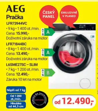 Planeo Elektro AEG Pračka LFR73944VC nabídka