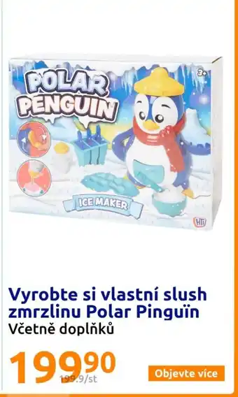 Action Vyrobte si vlastní slush zmrzlinu Polar Pinguïn nabídka