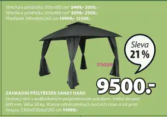 JYSK ZAHRADNÍ PŘÍSTŘEŠEK SANKT HANS nabídka