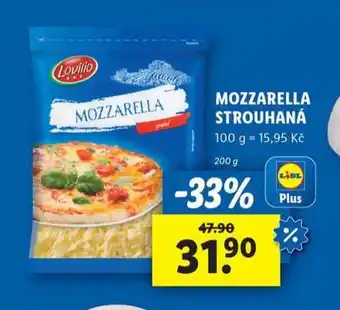 Lidl Mozzarella strouhaná nabídka