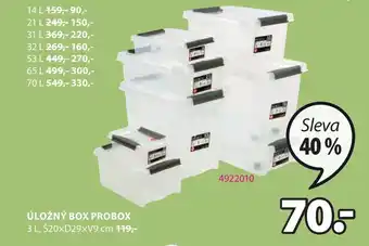 JYSK ÚLOŽNÝ BOX PROBOX nabídka