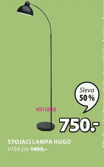 JYSK STOJACÍ LAMPA HUGO nabídka