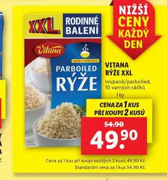 Lidl Vitana rýže xxl nabídka