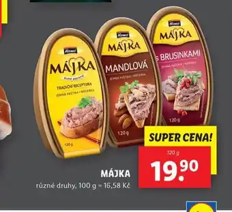 Lidl Májka nabídka