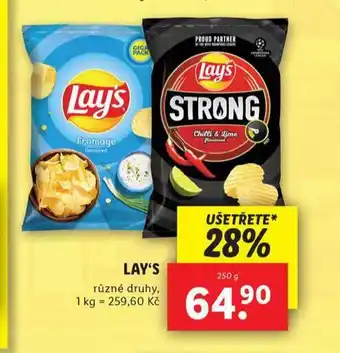Lidl Lay´s nabídka