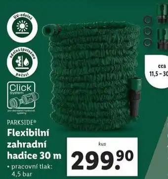 Lidl Flexibilní zahradní hadice nabídka