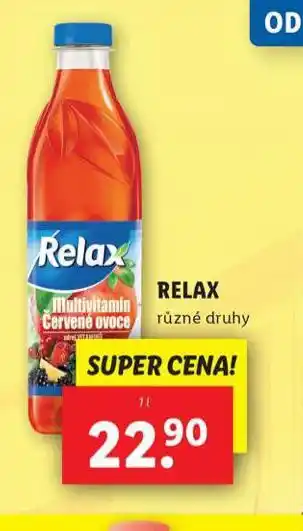 Lidl Relax nabídka