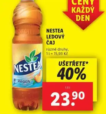 Lidl Nestea ledový čaj nabídka