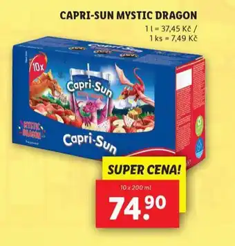 Lidl Capri sun mystic dragon nabídka