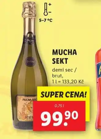 Lidl Mucha sekt nabídka