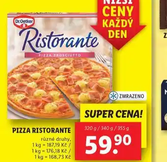 Lidl Pizza ristorante nabídka